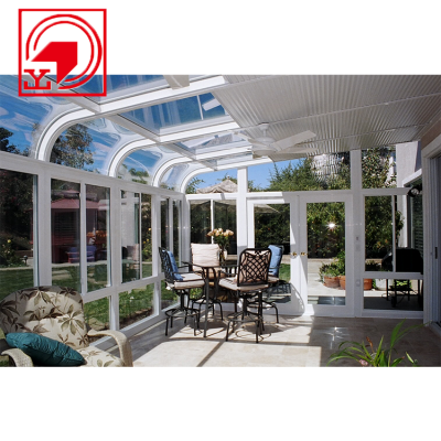 YLJ Made in China beautiful outside sunlight room aluminum frame sunrooms glass houses