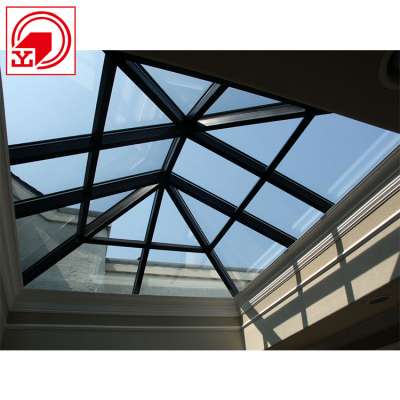 aluminum structure stainless steel frame automatic Skylight window